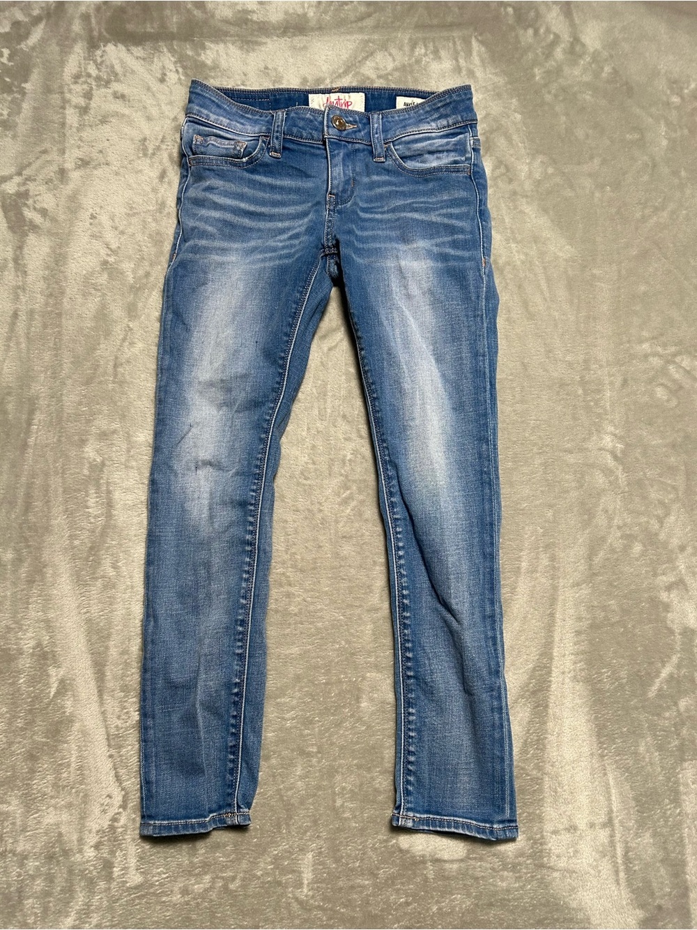 Daytrip Girls Ankle Skinny Jeans 12 Medium Wash Denim